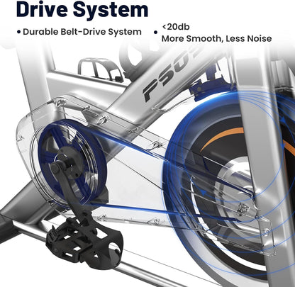 Adjustable Exercise Bike Spin Bike Heavy Duty