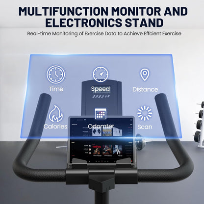 Adjustable Exercise Bike Spin Bike Heavy Duty