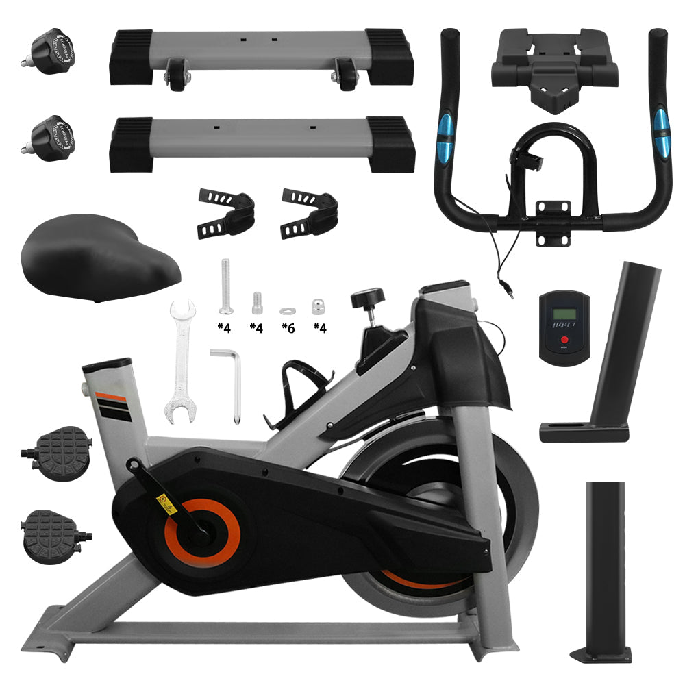 Adjustable Exercise Bike Spin Bike Heavy Duty