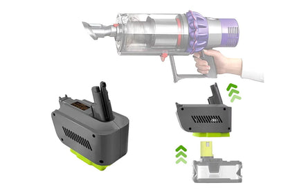 Dyson V10 Adapter for Ryobi 18V Lithium Battery Converter