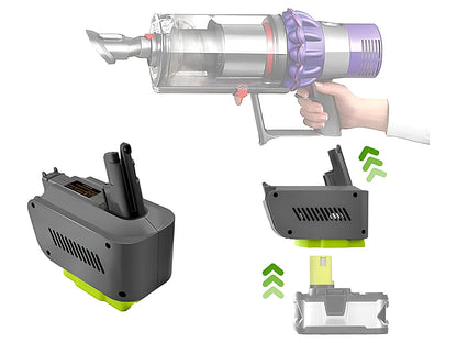 Dyson V10 Adapter for Ryobi 18V Lithium Battery Converter