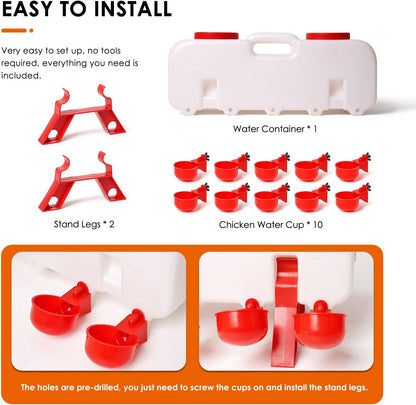 Chicken Water Feeder 10L