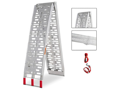 Aluminum Folding Ramp ATV Mower Loading Ramp