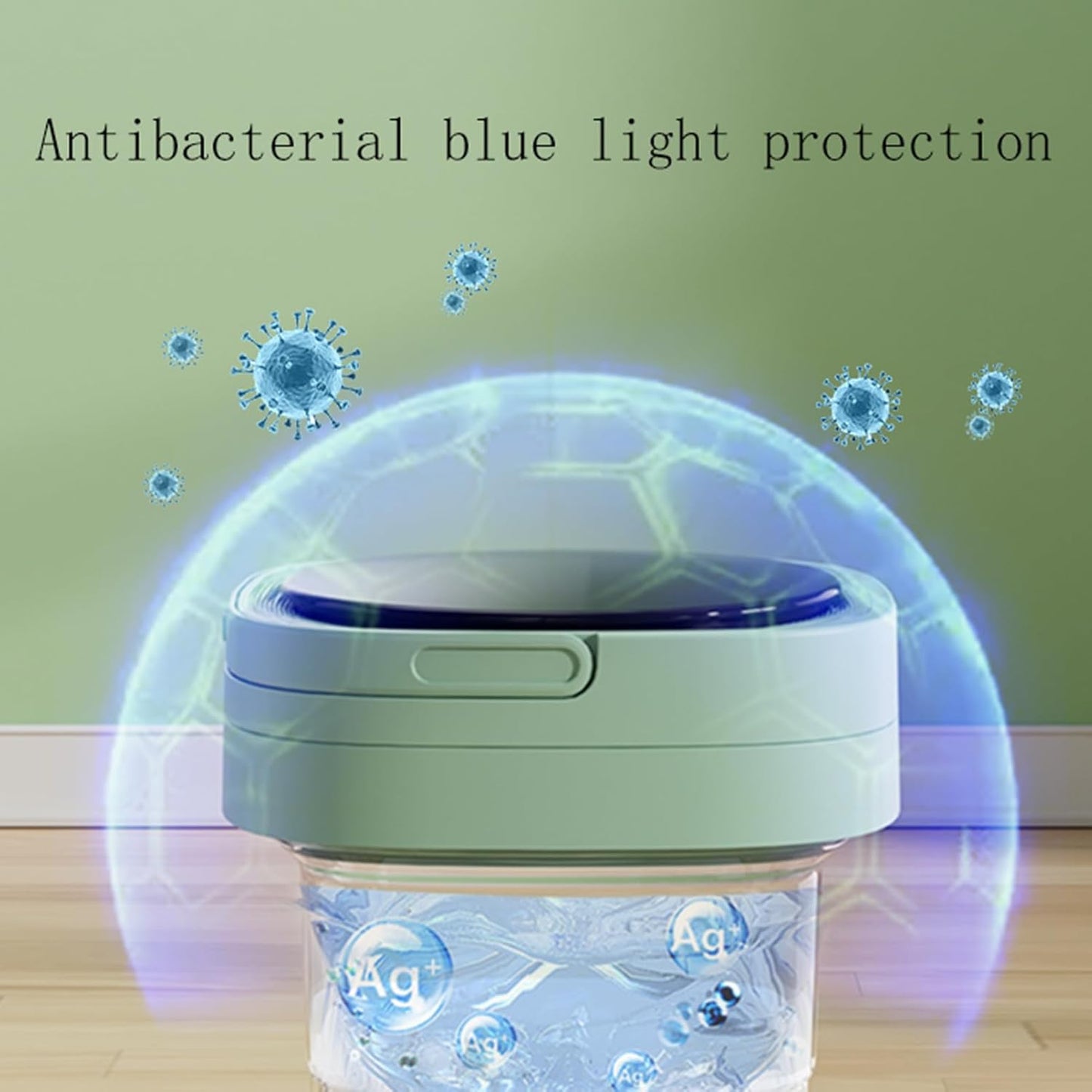 Washing Machine 8L Portable Foldable Collapsible Laundry Bucket