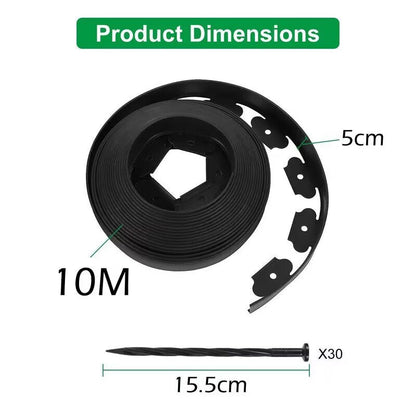 Garden Lawn Edging Landscape Edging 10Mx8PCS