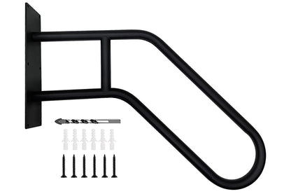 Outdoor Wall Hand Railing Handrail Outdoor Black