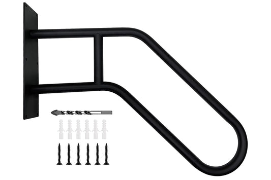 Outdoor Wall Hand Railing Handrail Outdoor Black