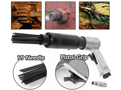 Needle Scaler Pneumatic Air Gun Pistol Air Tool Rust Remover