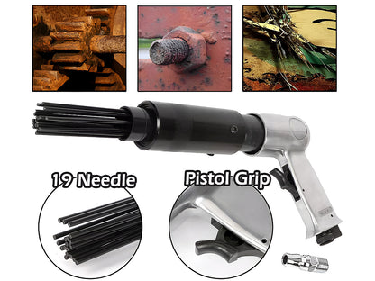 Needle Scaler Pneumatic Air Gun Pistol Air Tool Rust Remover