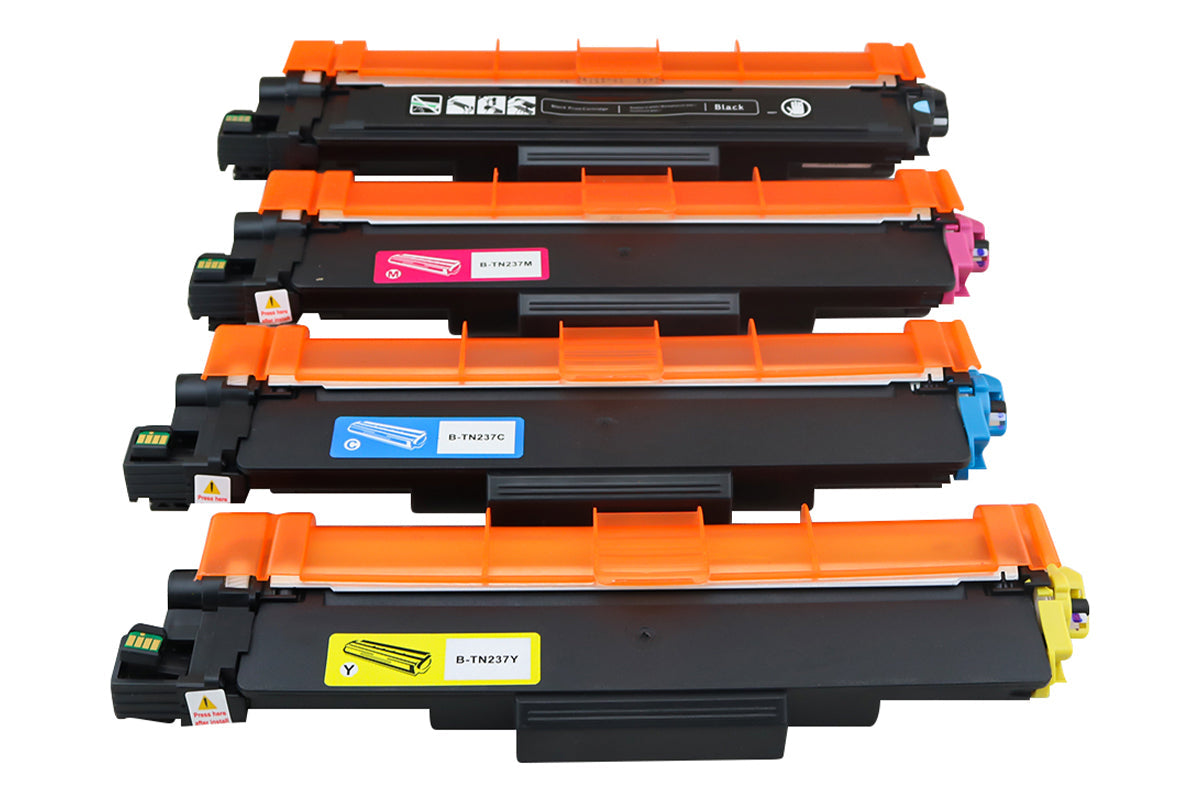 Brother TN233 TN237 Compatible Toner Cartridge Full Set DCPL3551CDW HLL3210CW