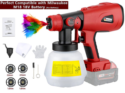 Cordless High Pressure Spray Gun Paint Sprayer