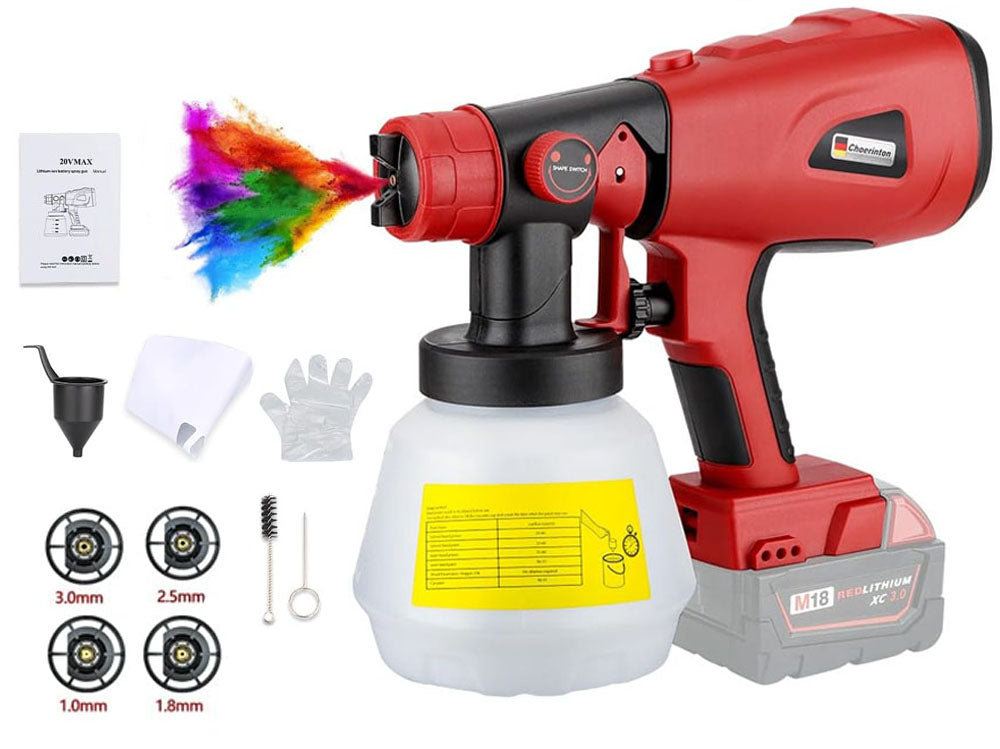 Cordless High Pressure Spray Gun Paint Sprayer