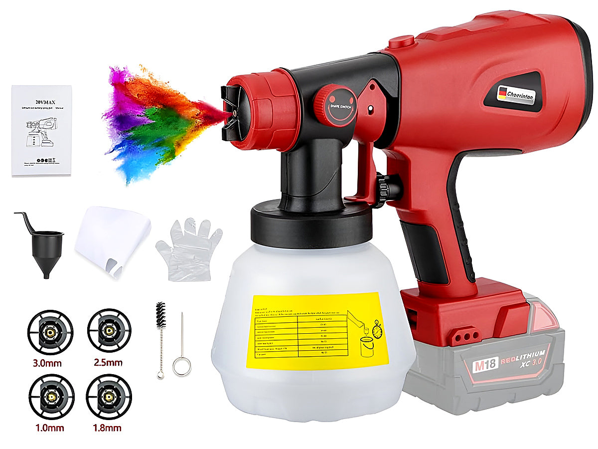 Cordless High Pressure Spray Gun Paint Sprayer