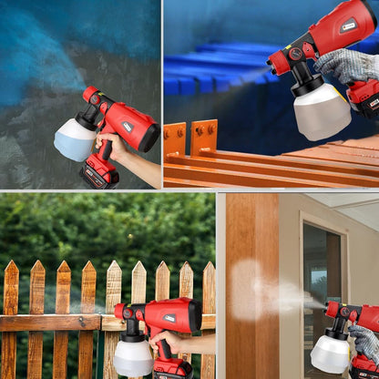 Cordless High Pressure Spray Gun Paint Sprayer
