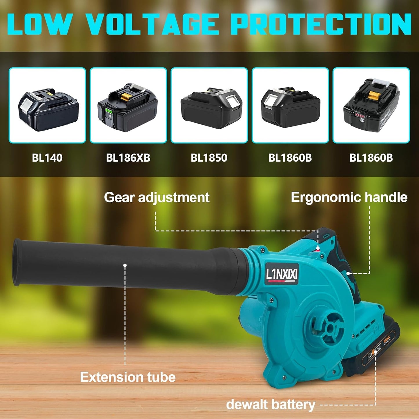 Leaf Blower for Makita Battery