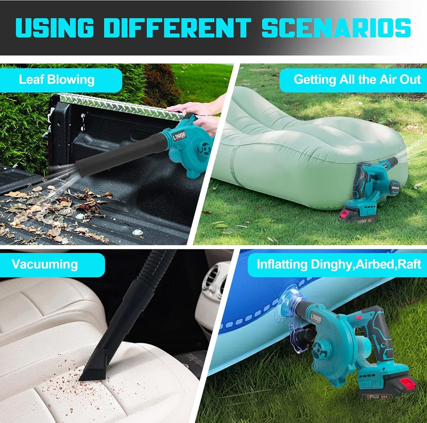 Leaf Blower for Makita Battery