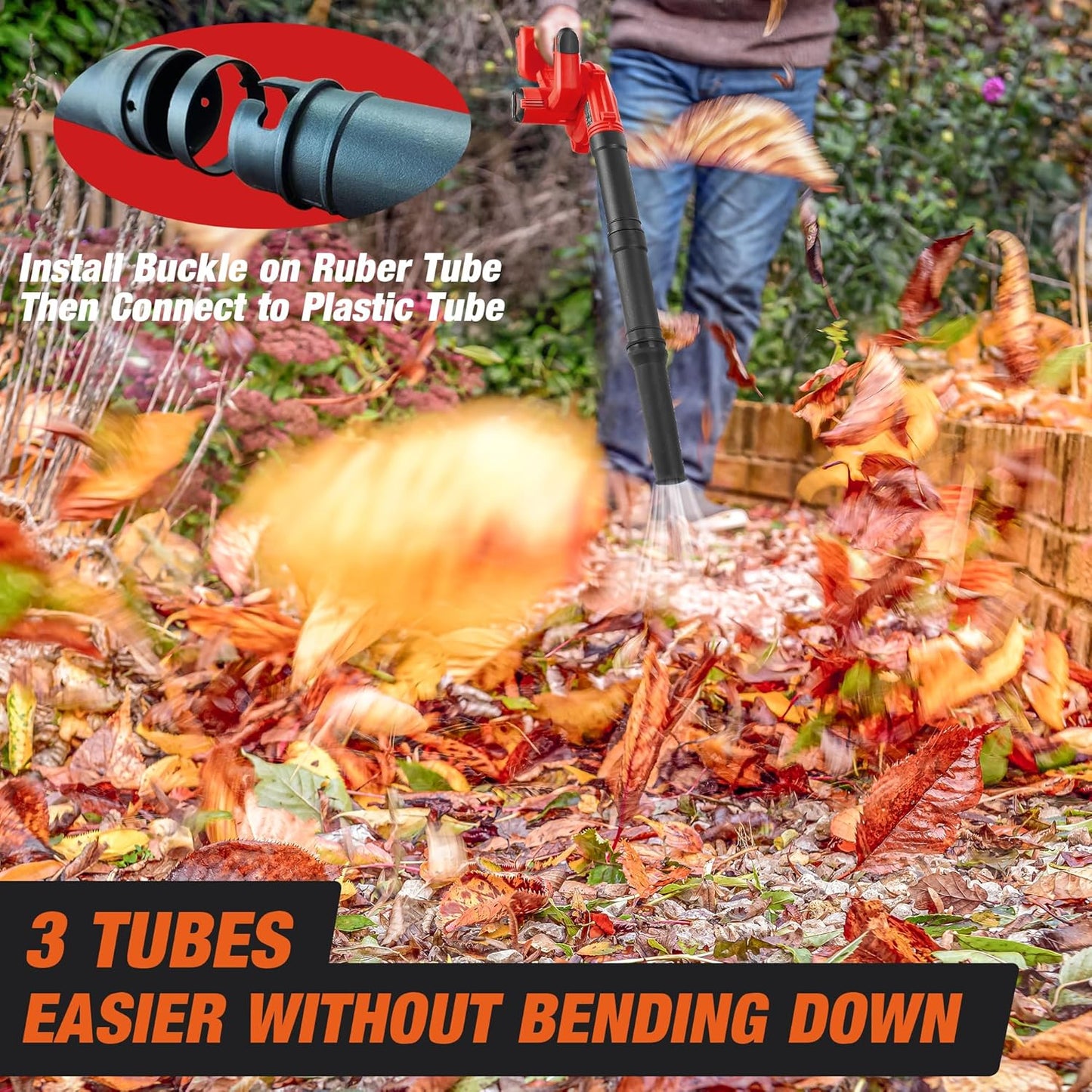 Leaf Blower for Milwaukee Battery
