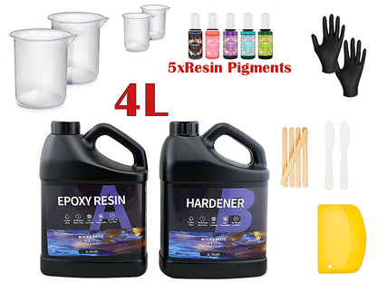 Epoxy Resin 1:1  4 Liter Kit