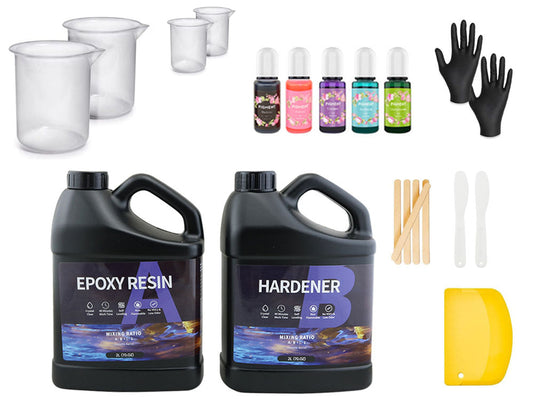Epoxy Resin 1:1  4 Liter Kit