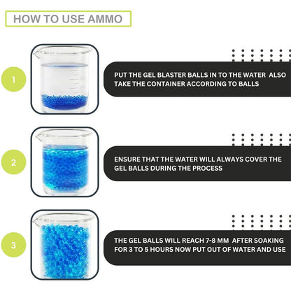 Electric Gel Blaster Water Toy