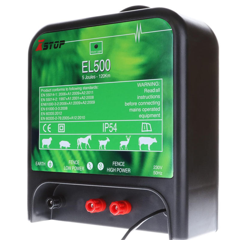 120km Electric Fence Energiser Energizer Charger 5J 240V