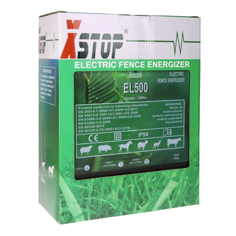 120km Electric Fence Energiser Energizer Charger 5J 240V