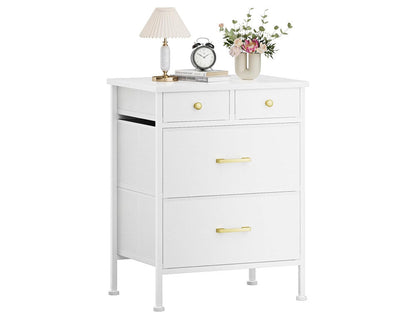 Storage Cabinet White  4 drawers