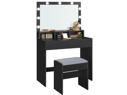 Dressing table with LED Mirror