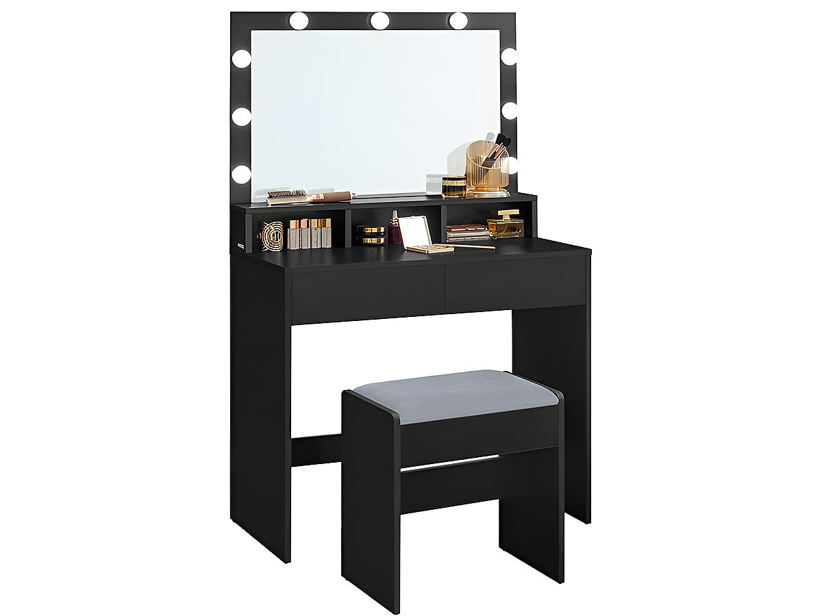 Dressing table with LED Mirror
