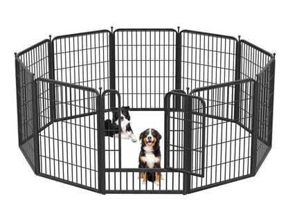 Pet Play Pen Dog Playpen Dog Fence 10 Panels