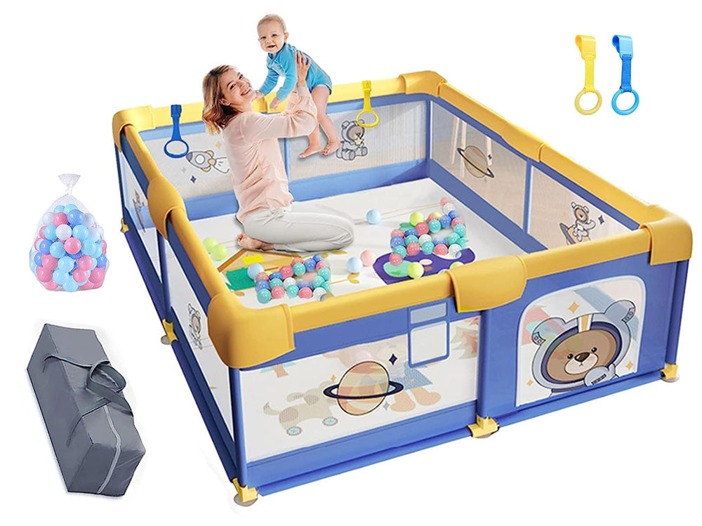 Portable Baby Playpen Fence Gate Wall Fence Barrier