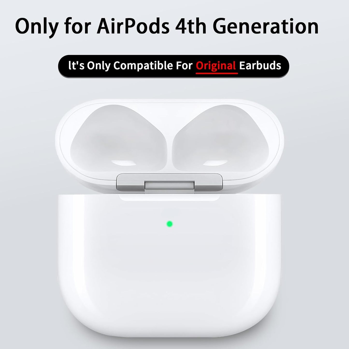 Replacement Wireless Charging Case for AirPods 4