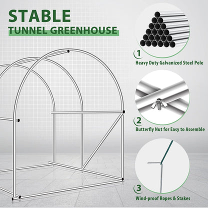Greenhouse 2x2x2m