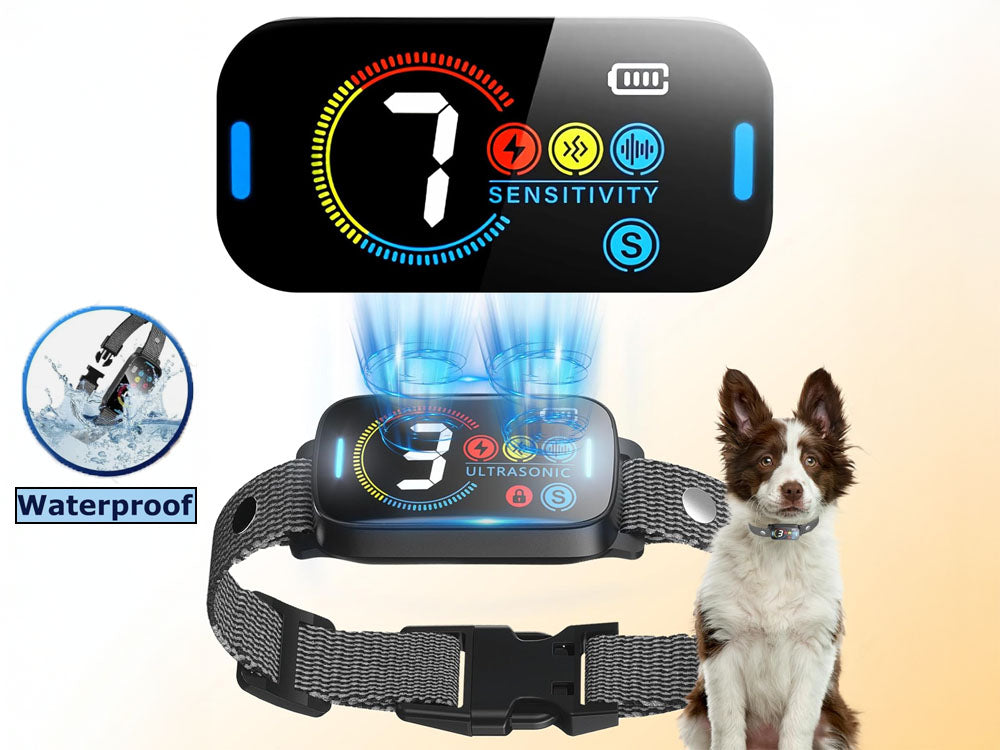 Dog Bark Collar Rechargeable Dog Training Collar