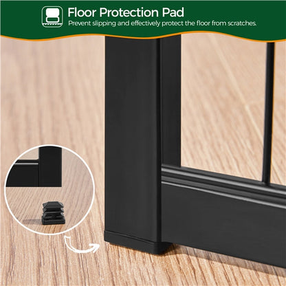 Set of 2 - 100cm Tall Dog Playpen Panels Dog Pen Dog Fence