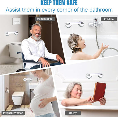 Bathroom Suction Grab Bars Armrest Toilet Assist Handle Shower Handle