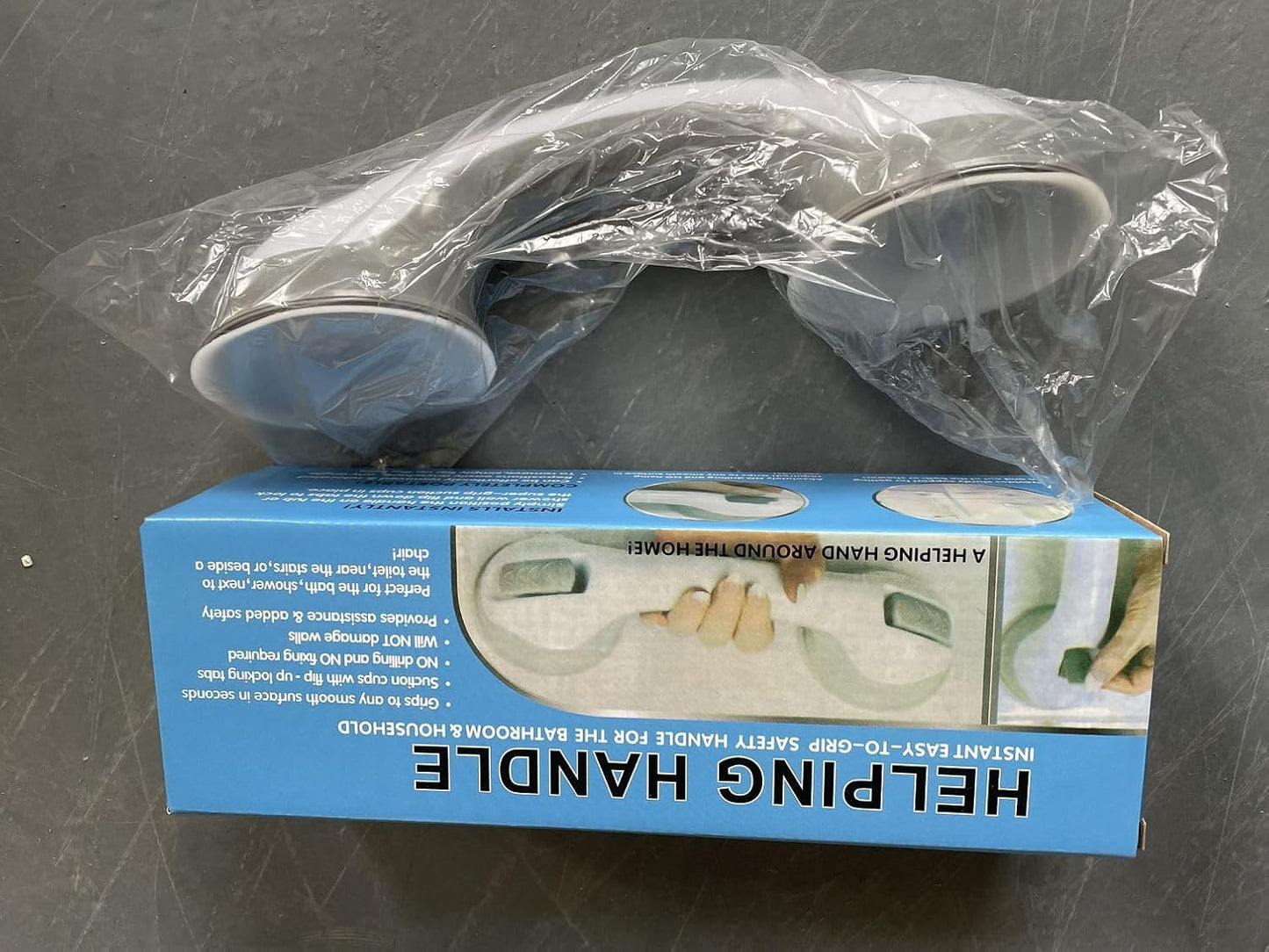 Bathroom Suction Grab Bars Armrest Toilet Assist Handle Shower Handle