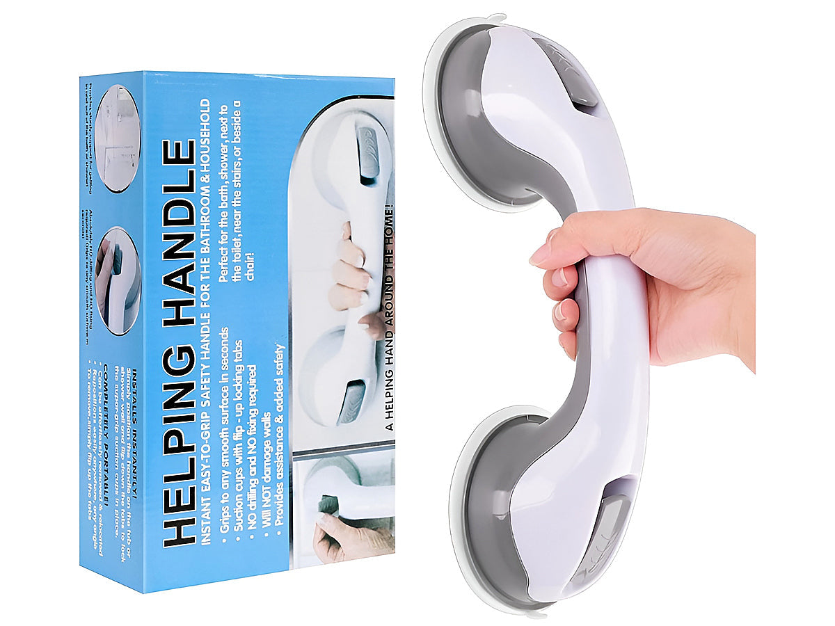 Shower Handle Bathroom Suction Grab Bars Armrest Toilet Assist Handle
