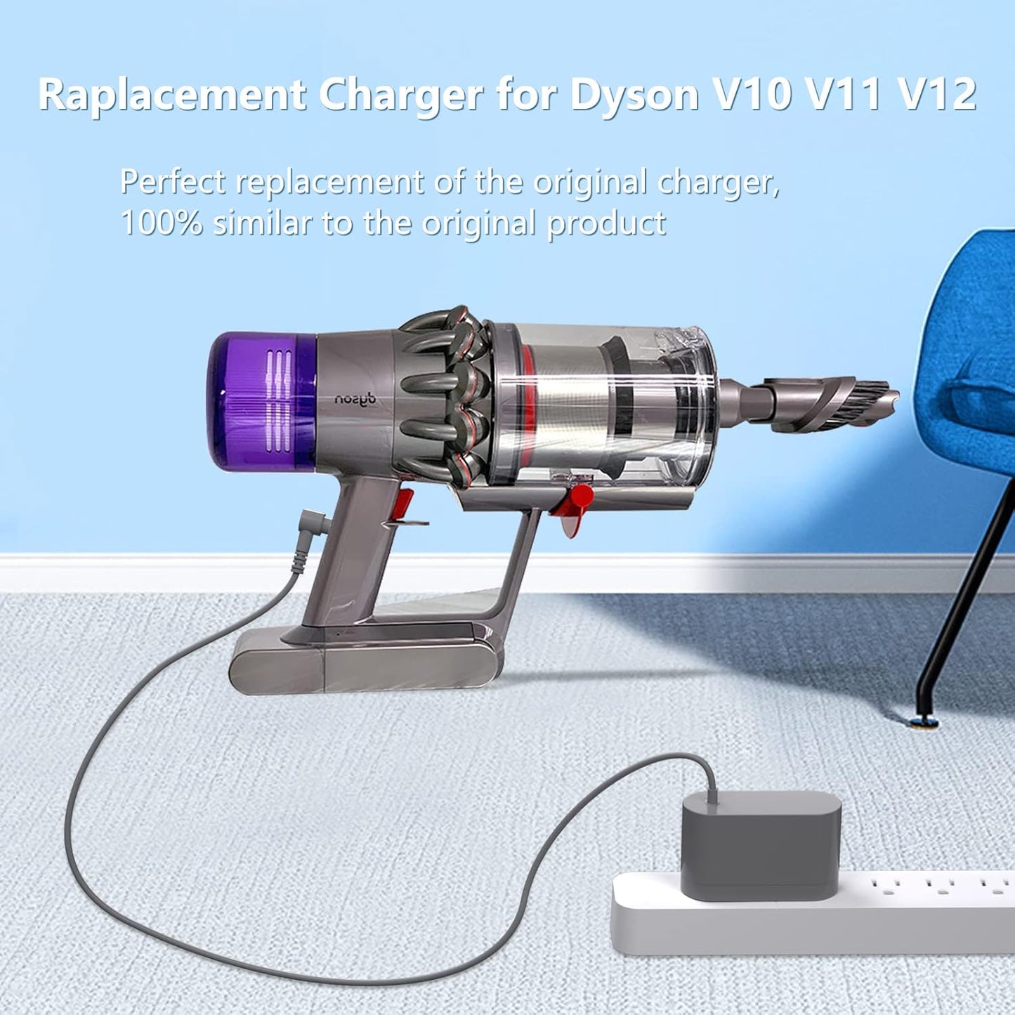 Dyson V10 V11 V12 V15 Battery Charger Adapter