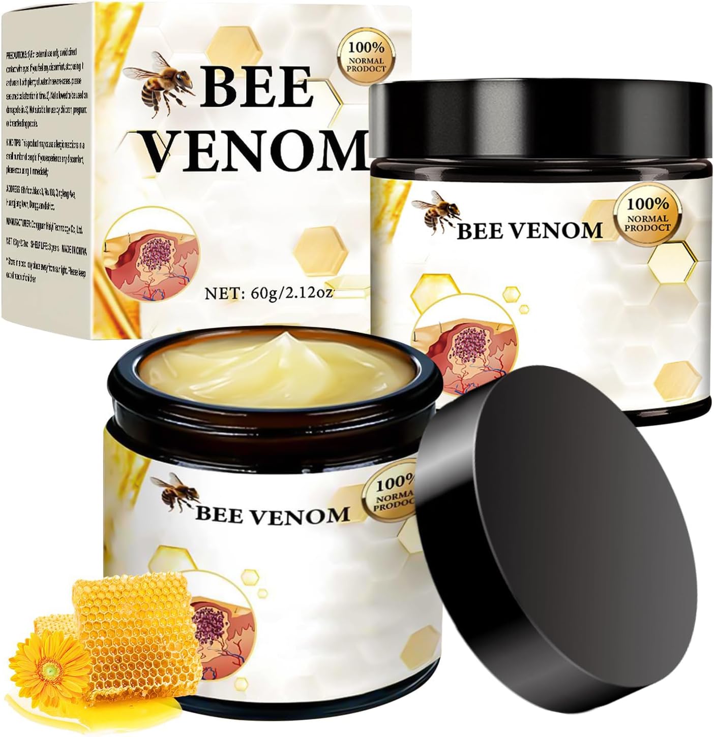 Bee Venom Moles and Warts Removal Cream