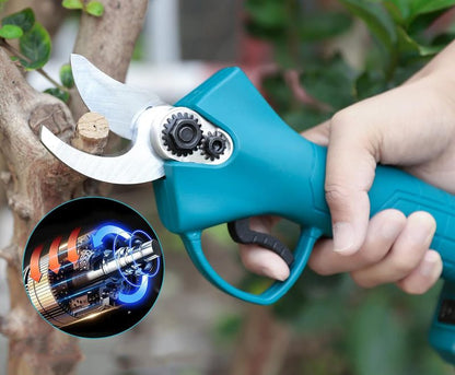 Cordless Electric Branch Scissors 30mm Pruning Shear Cutter