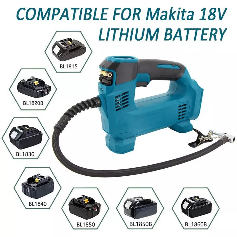 Tyre Inflator Pump Suitable Makita Battery