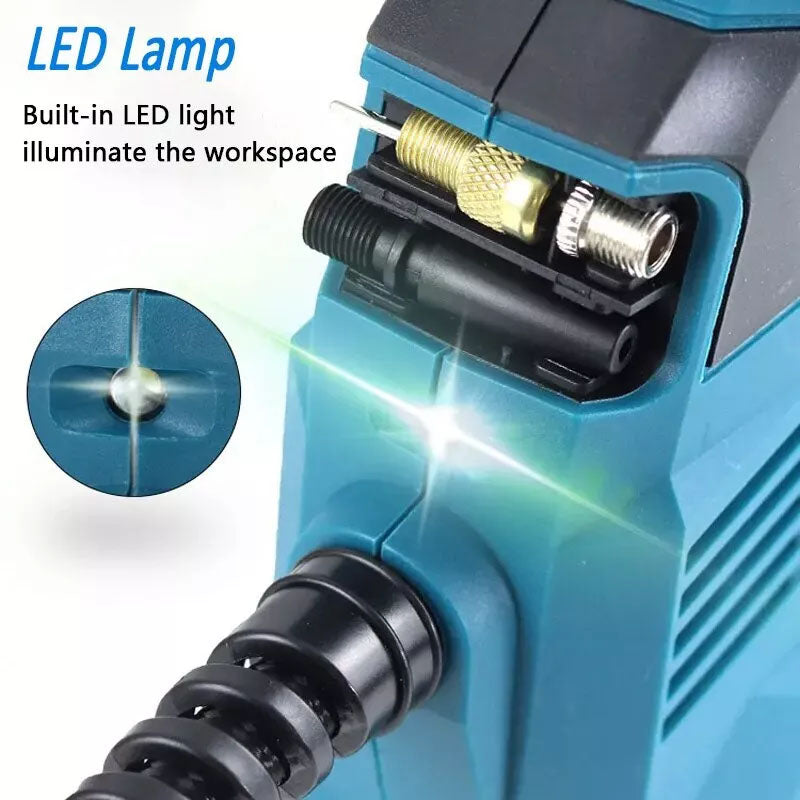 Tyre Inflator Pump Suitable Makita Battery