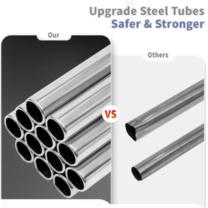 Portable Baby Playpen Fence Gate Wall Fence Barrier Play Gym Mat 125cm