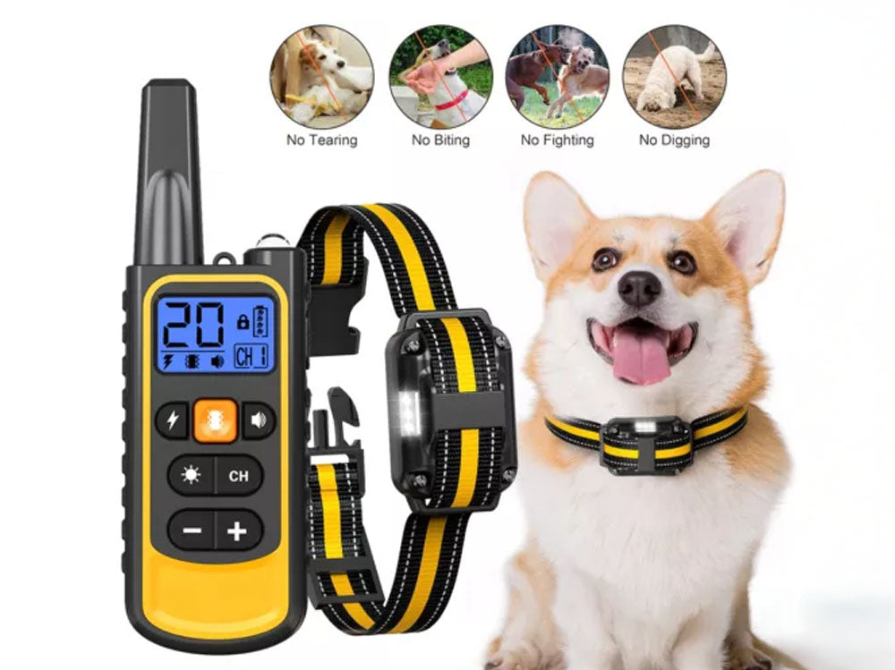 Dog Training Anti Bark Collar with Remote