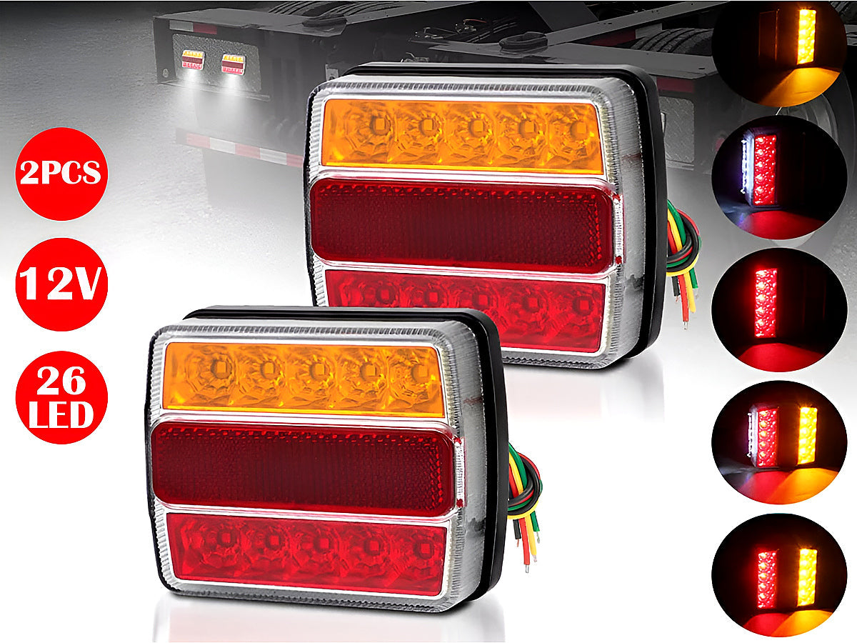 LED Trailer Tail lights Kit Submersible