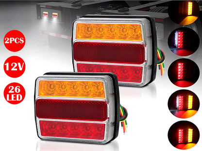 LED Trailer Tail lights Kit Submersible