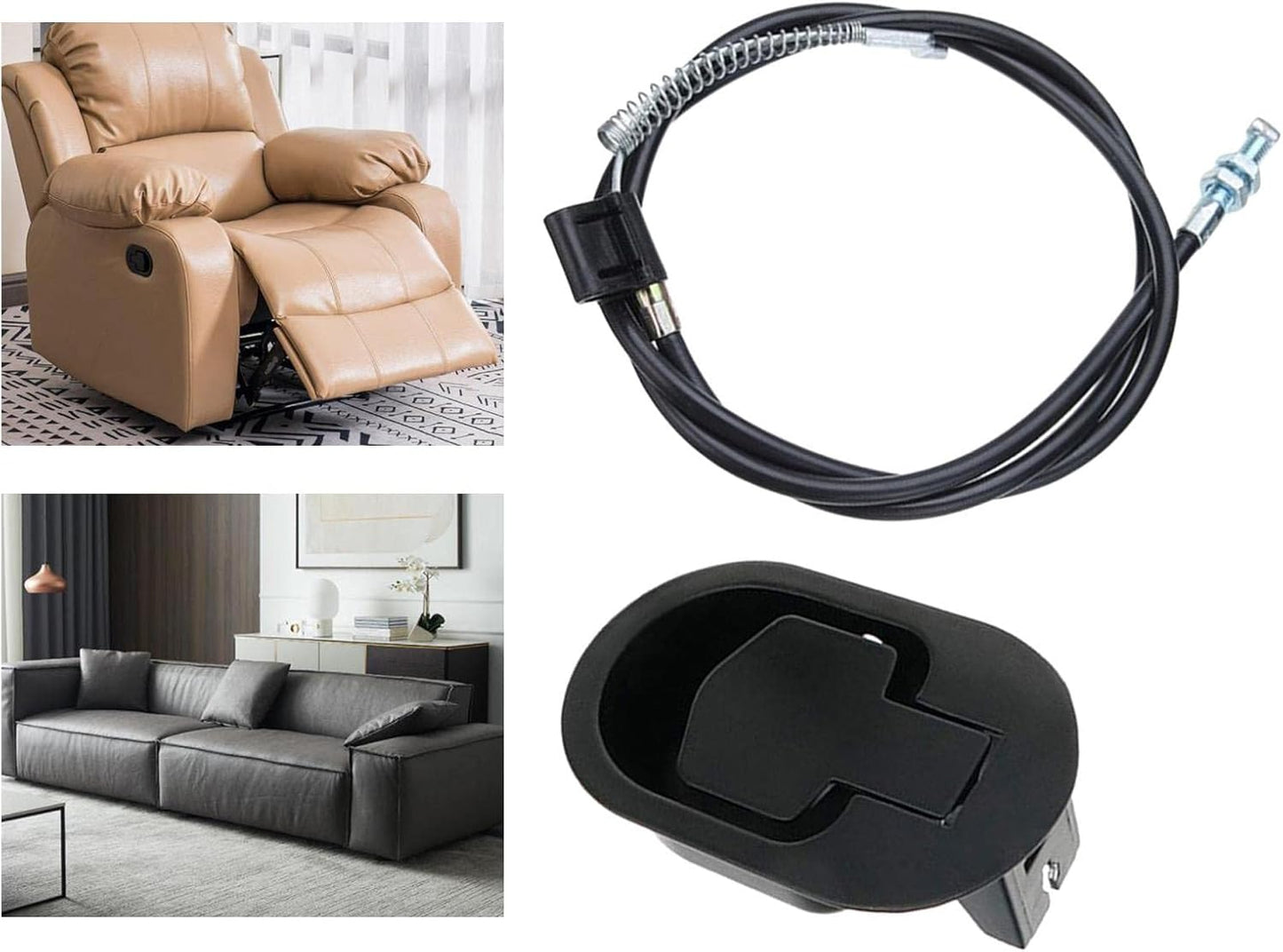 Sofa Lounge Metal Recliner Handle Release Lever Trigger