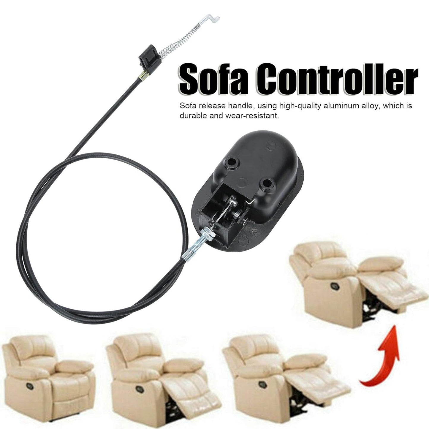 Sofa Lounge Metal Recliner Handle Release Lever Trigger