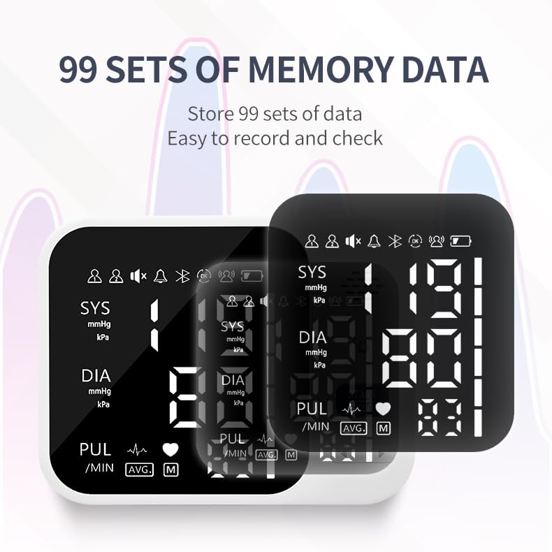 Blood Pressure Monitor Automatic Electronic Digital BP Monitor